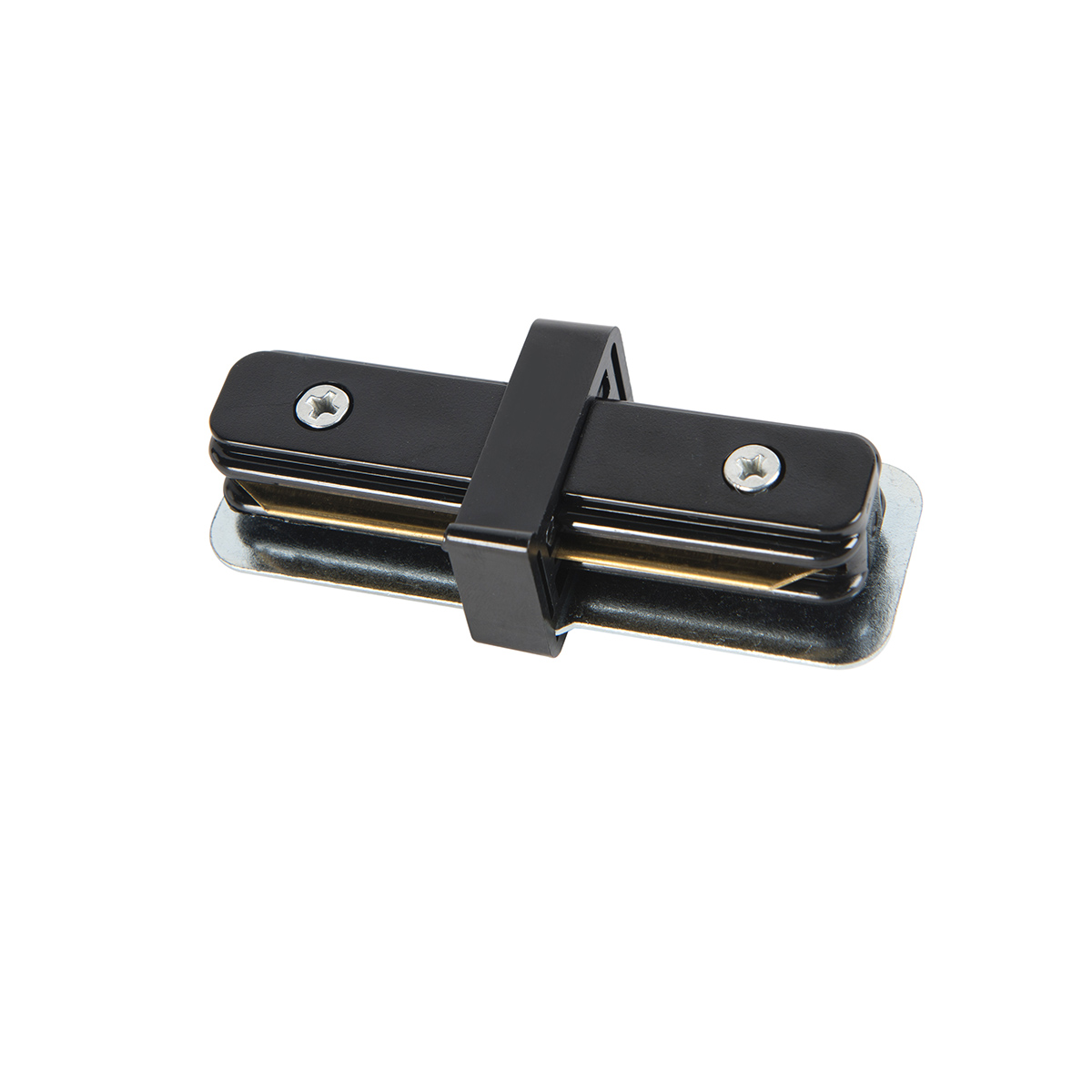 1-Phase Track Lighting with 6 Adjustable Black Spotlights - Magnax Jeana