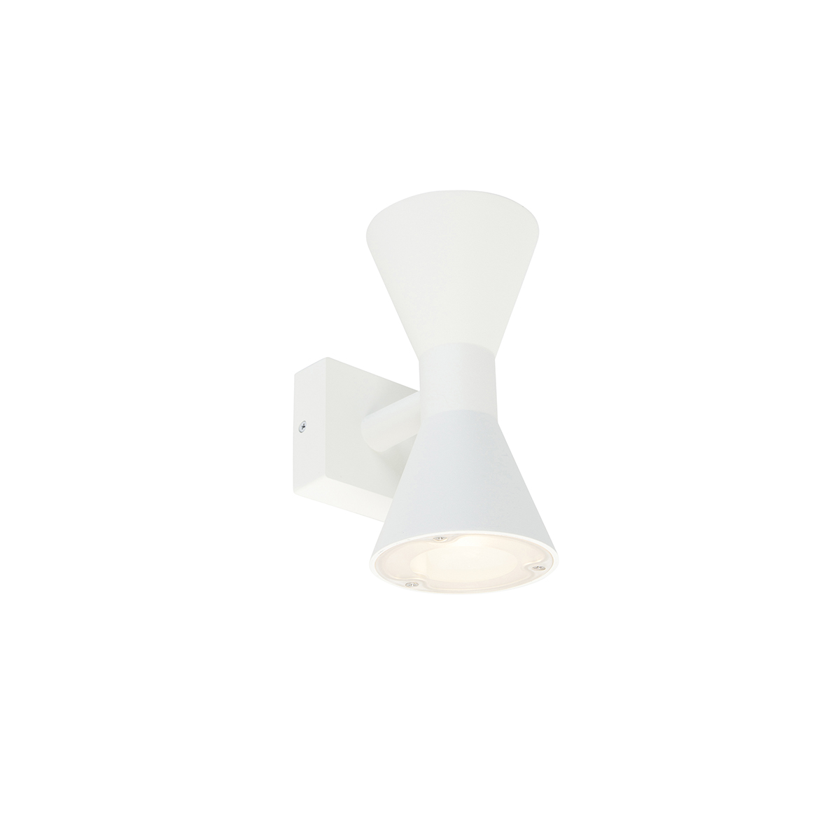 Modern fali lámpa fehér 2 fényes - Rolf