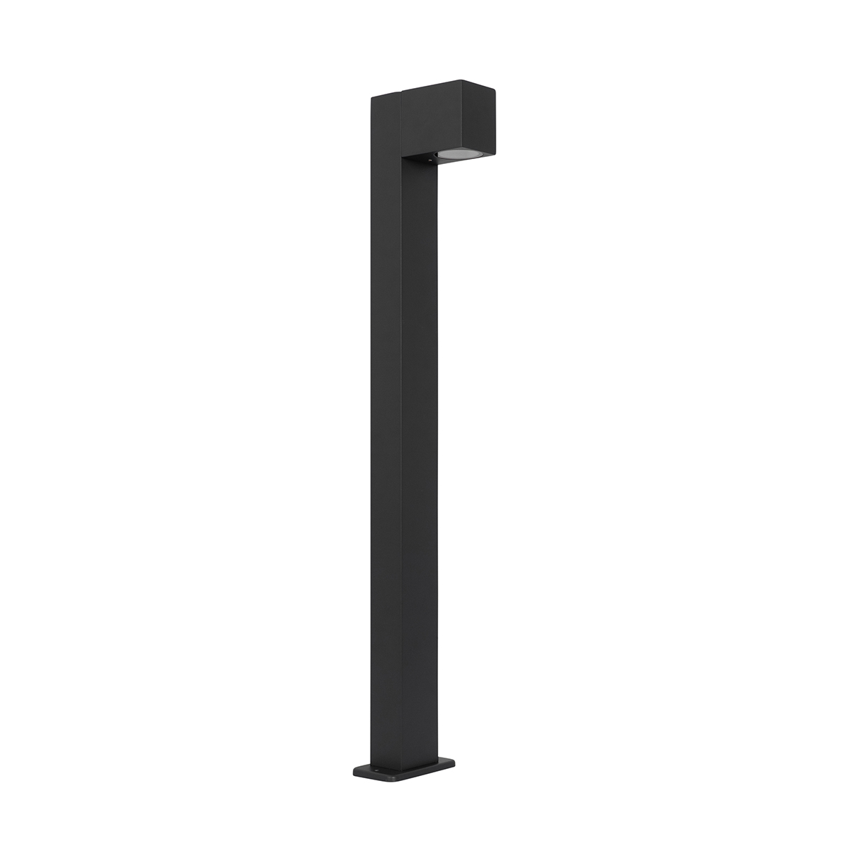 Lampadaire d'extérieur industriel gris foncé 80 cm IP44 - Baleno