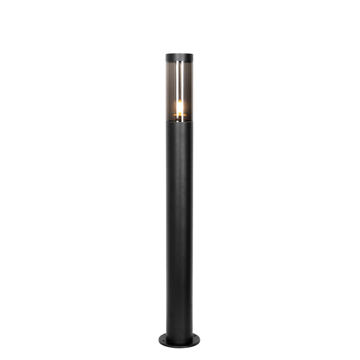 Lampadaire d'extérieur moderne noir 80 cm IP44 - Rox