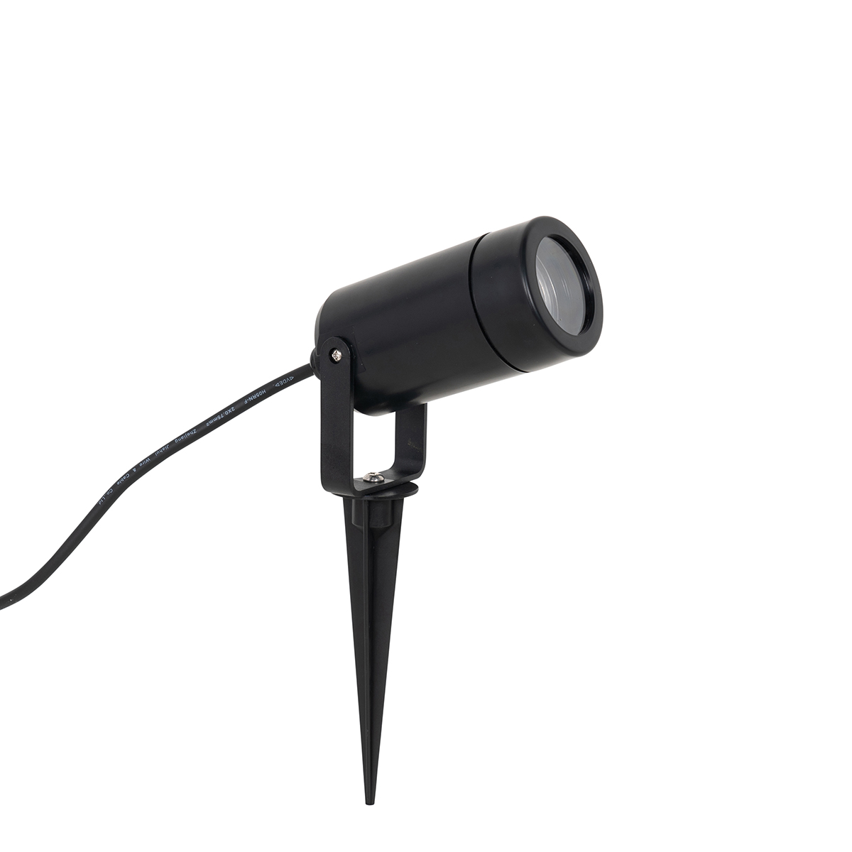 Faretto orientabile nero IP65 - Solo Eco