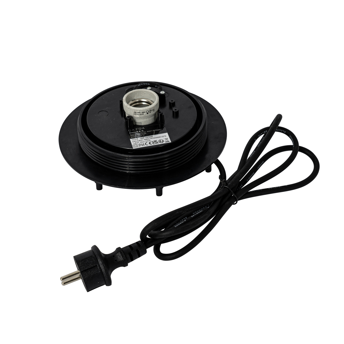 Lampada da esterno moderna bianca 30 cm quadrata IP44 - Nura