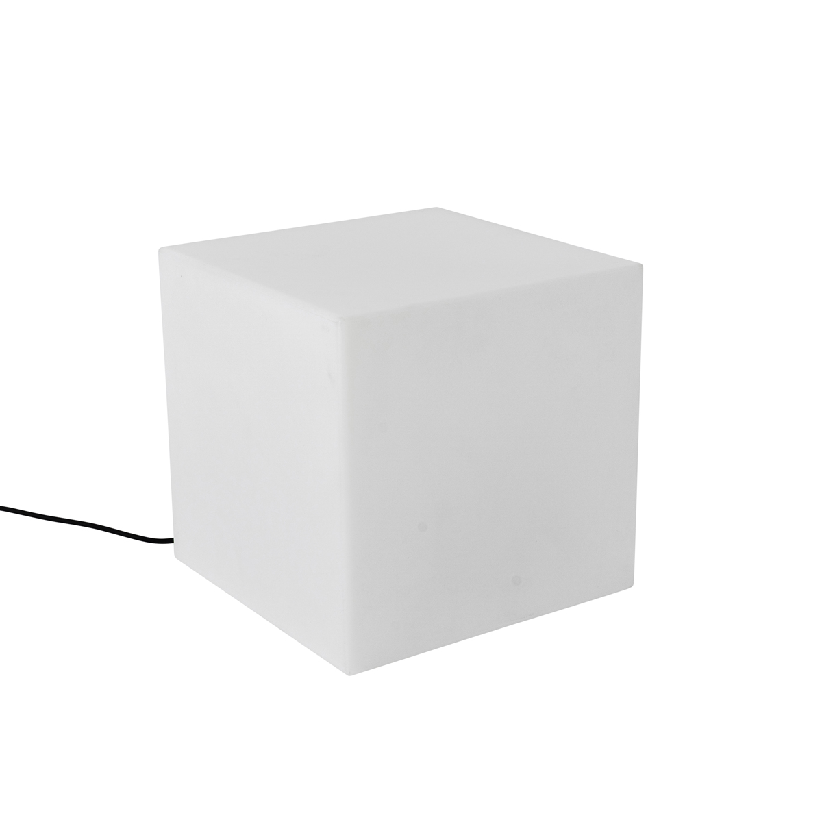 Lampe d'extérieur moderne blanche 38 cm carrée IP44 - Nura