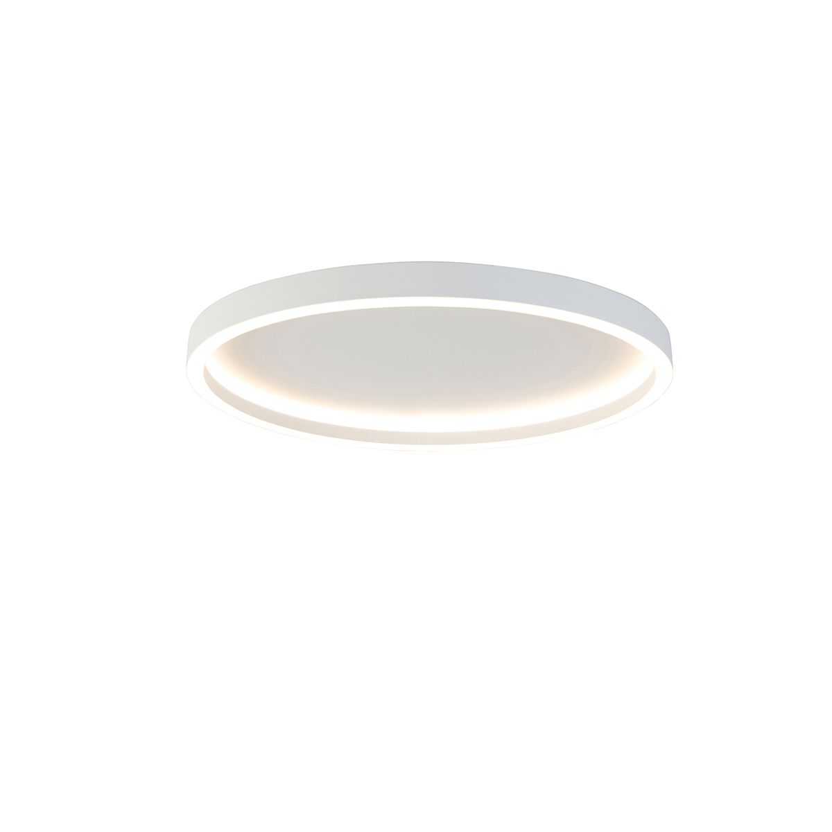 Image of Lampada da soffitto di design bianca con LED - Daniela