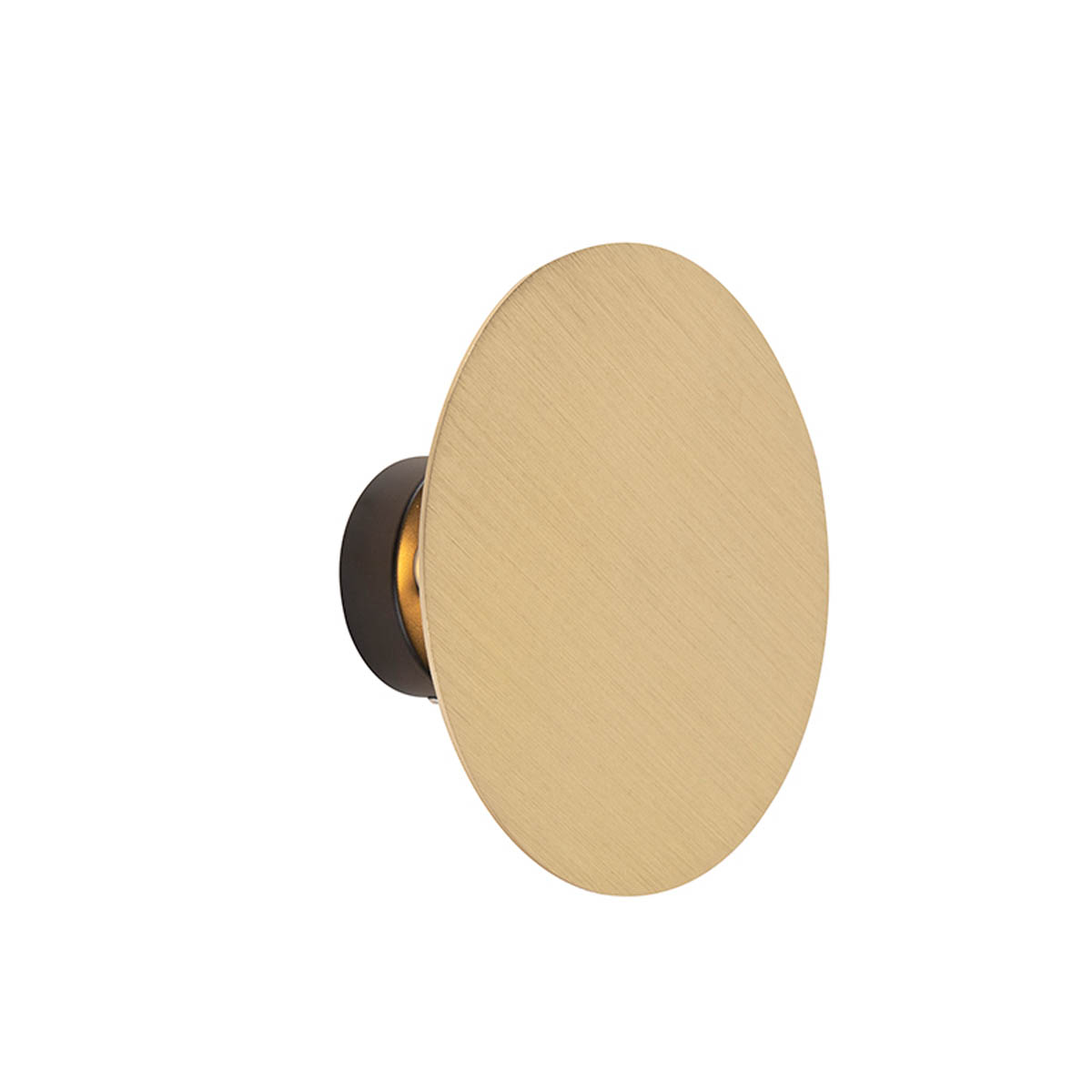 Inteligentné nástenné svietidlo okrúhle zlaté vrátane 2 WiFi g9 - Kladka