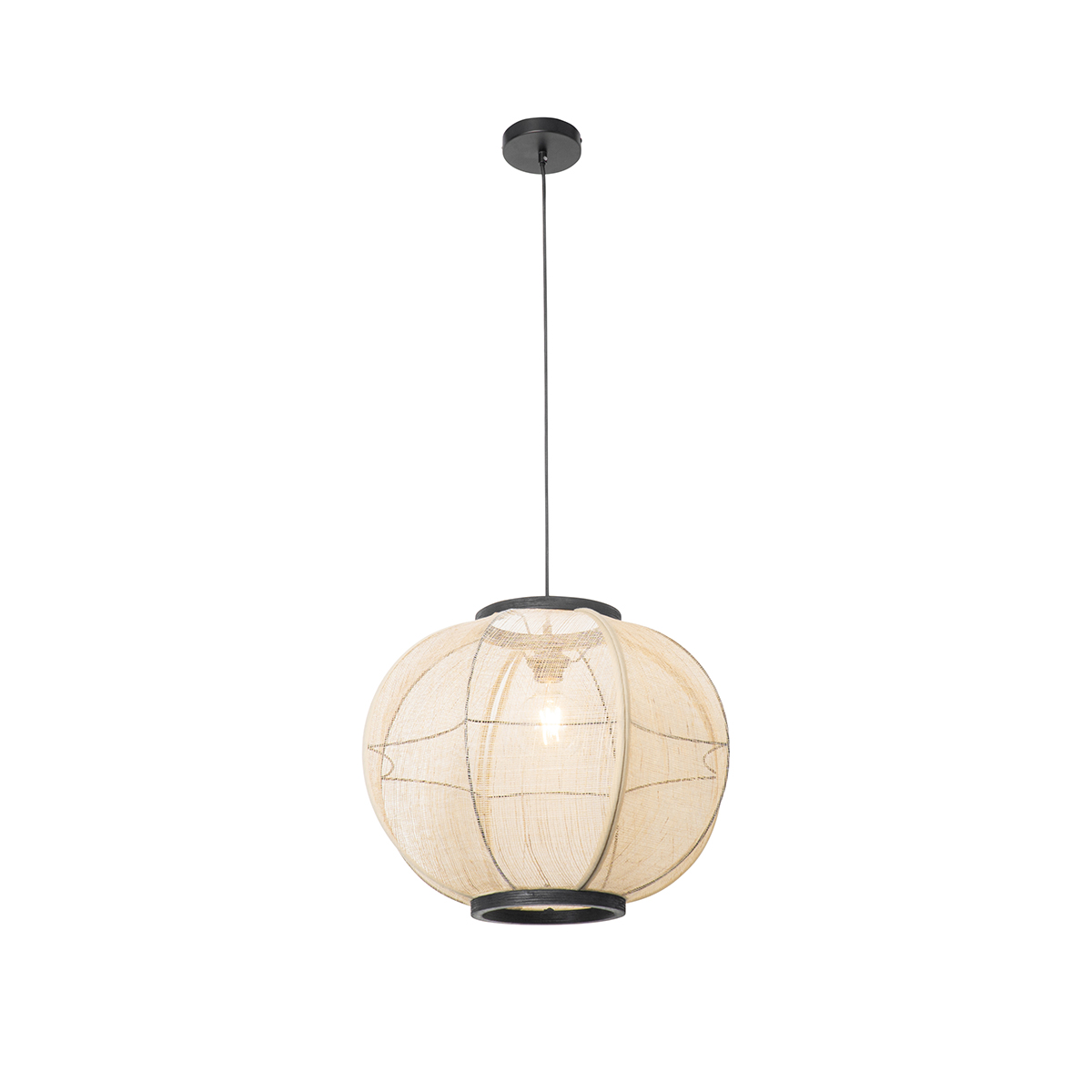 Lampada a sospensione smart marrone 48 cm con Wifi G95 - Rob