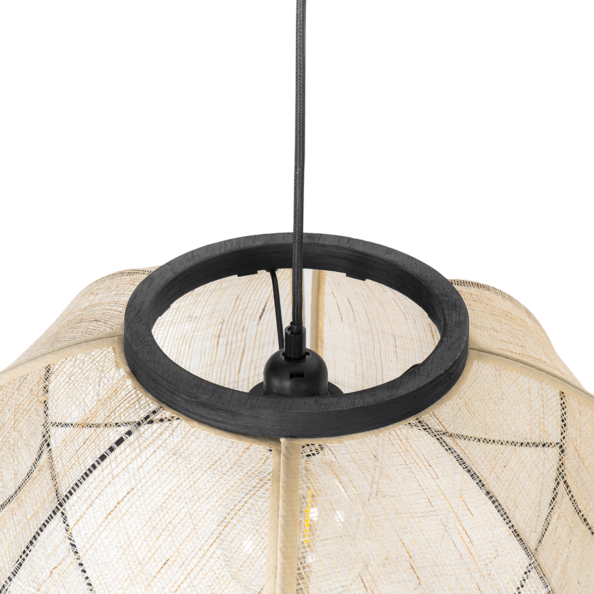 Lampada a sospensione smart marrone 48 cm con Wifi G95 - Rob