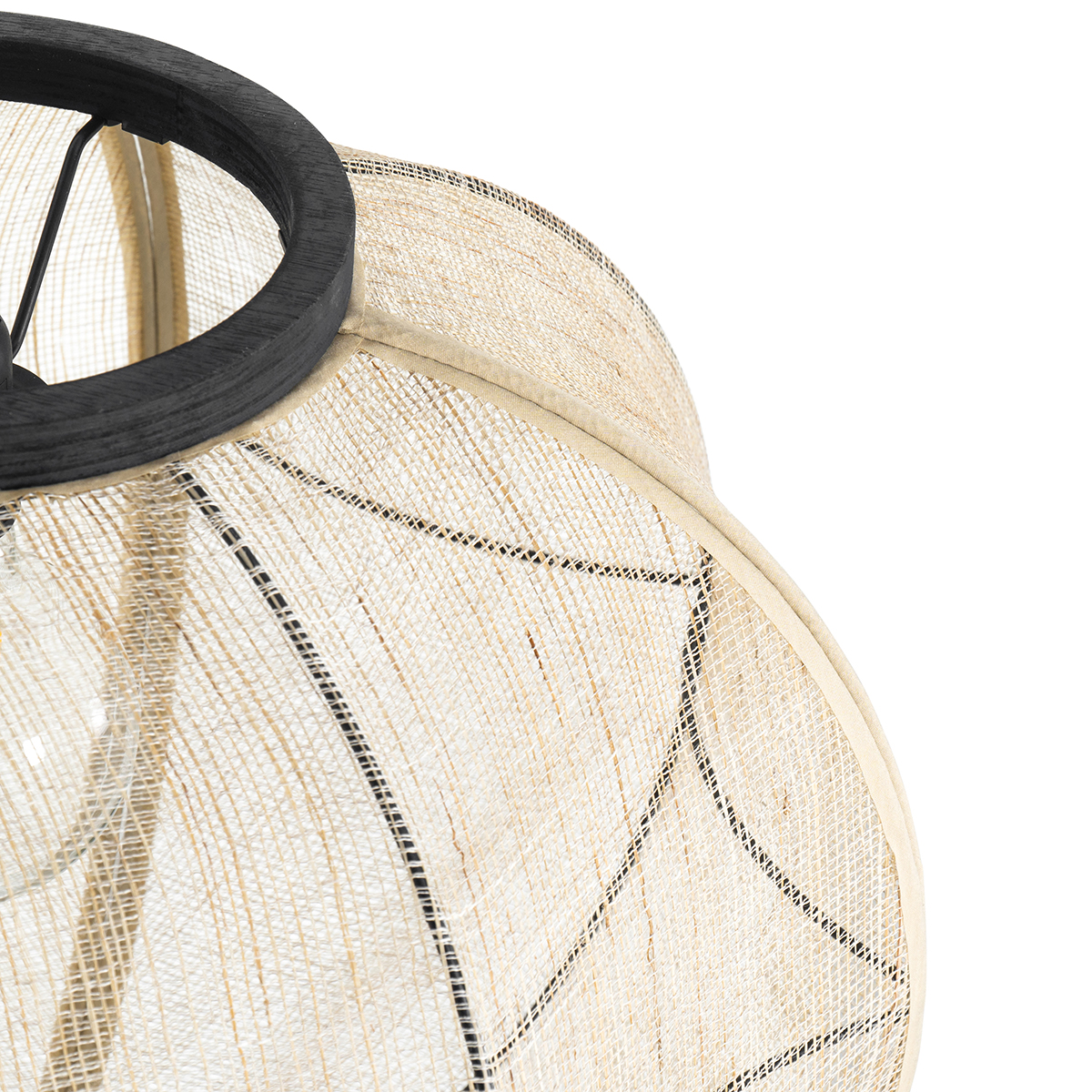 Lámpara colgante inteligente marrón 48 cm