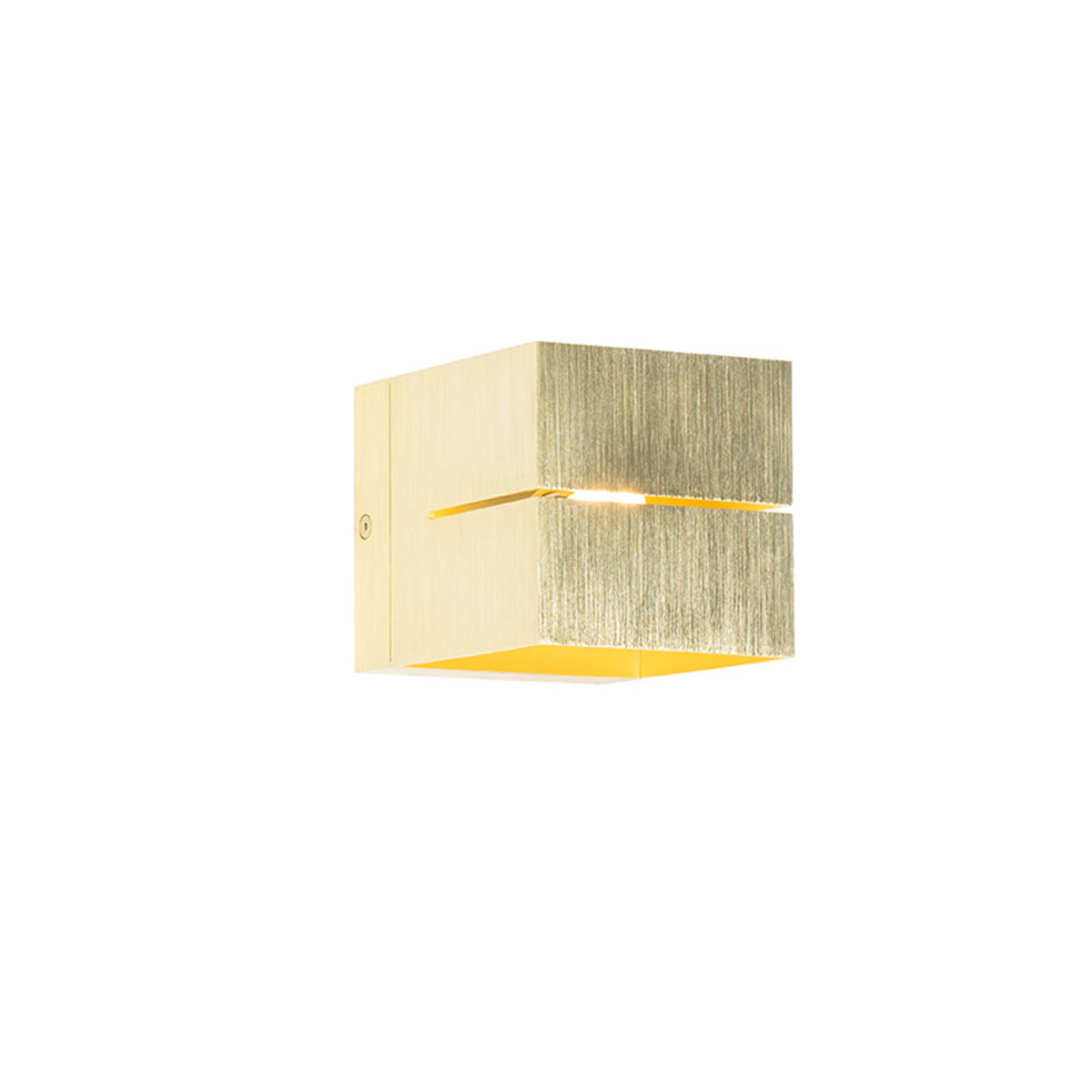Chytré nástěnné svítidlo zlaté 9,7 cm včetně WiFi G9 - Transfer
