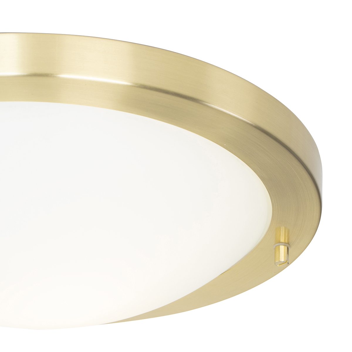 Smart Ceiling Light Gold 31 cm IP44 Incl. Wifi A60 - Yuma
