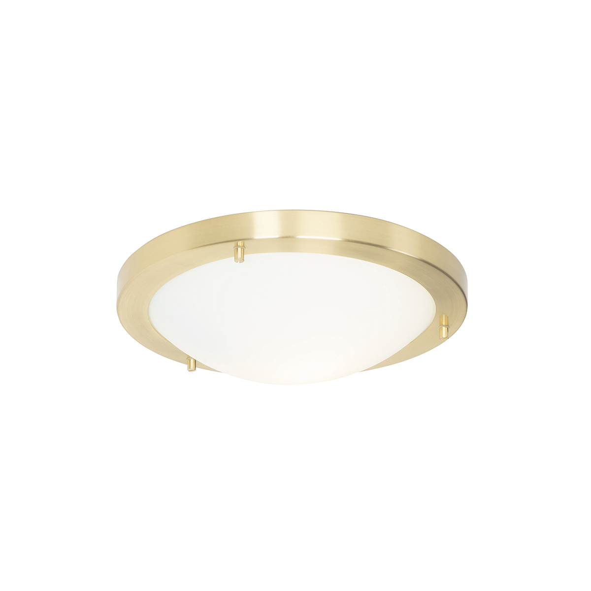Smart Ceiling Light Gold 31 cm IP44 Incl. Wifi A60 - Yuma