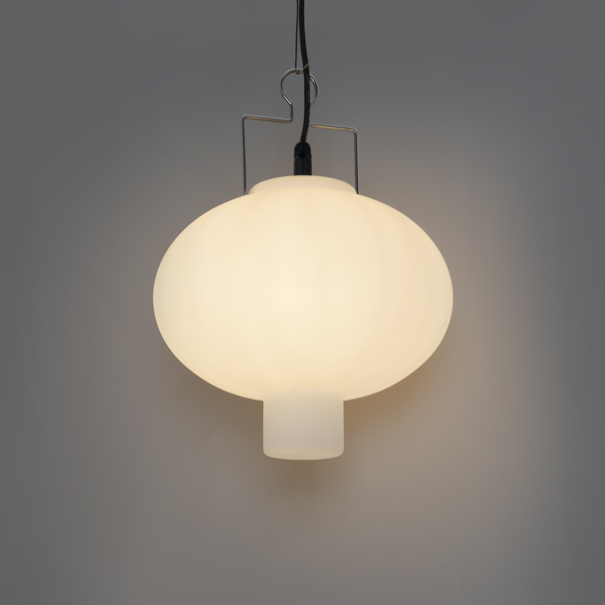 Smart Outdoor Pendant Lamp White 35cm Incl. Wifi A60 - Pion