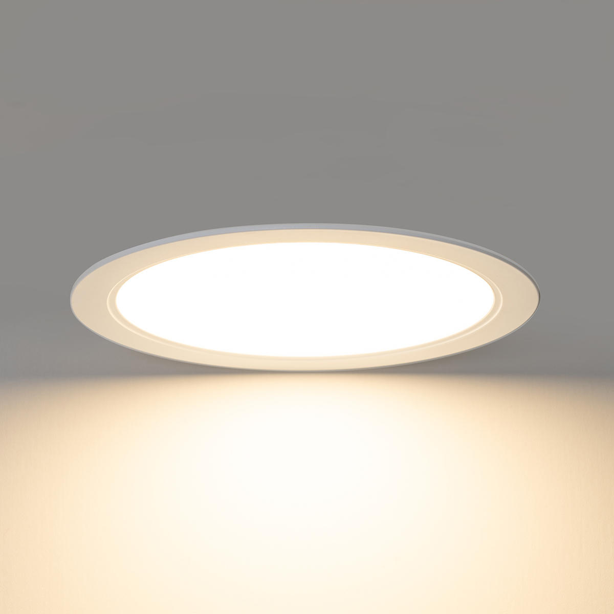 Foco empotrable blanco 17 cm con LED regulable en 3 pasos en Kelvin con interruptor DIP - Stephanie