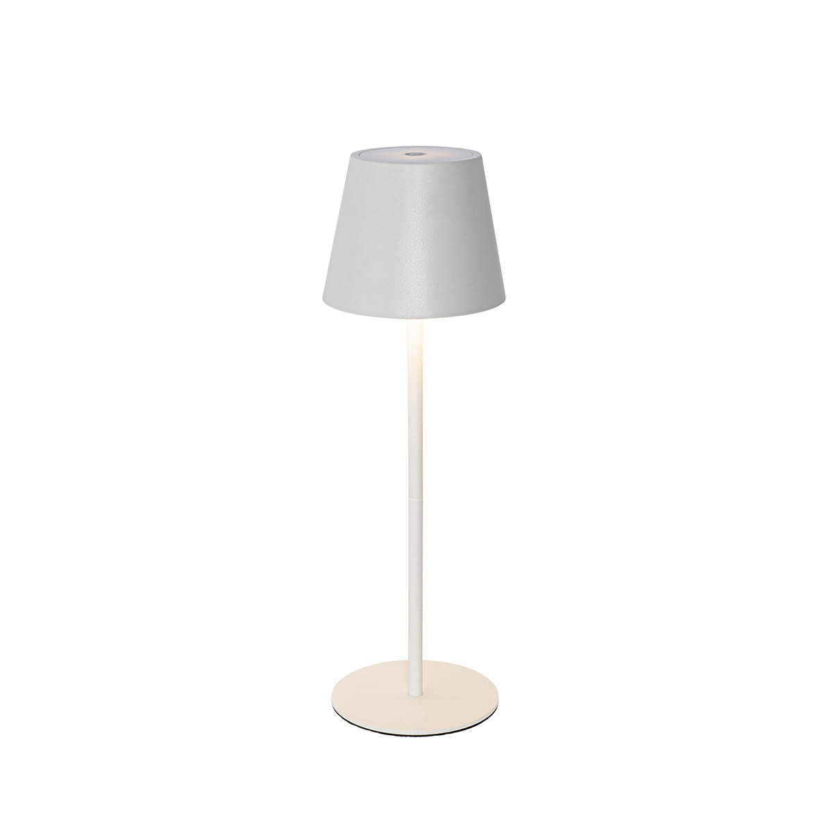 Lampe de table blanche avec LED variable et rechargeable IP54 – Murdock