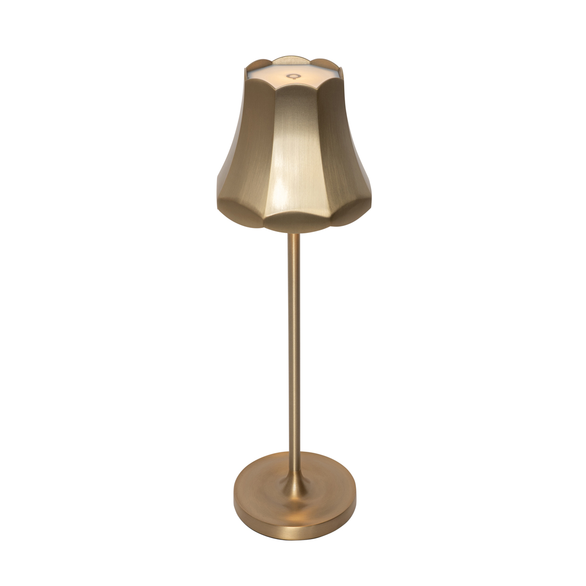 Retro bordslampa roséguld laddningsbar IP44 – Granny