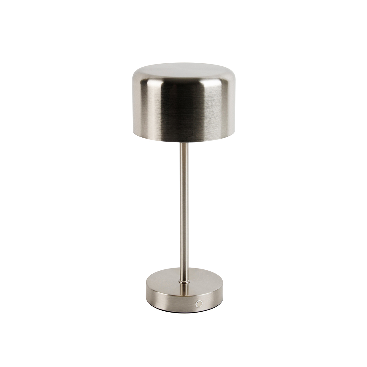 Levně Moderne tafellamp staal oplaadbaar - Poppie