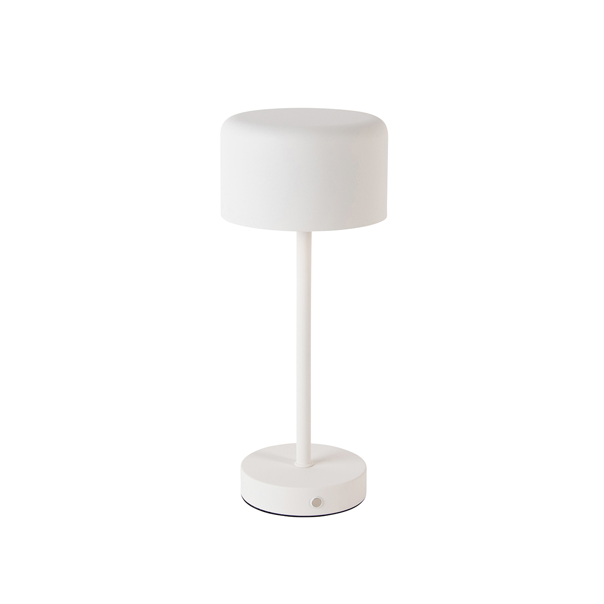 Levně Moderne tafellamp wit oplaadbaar - Poppie