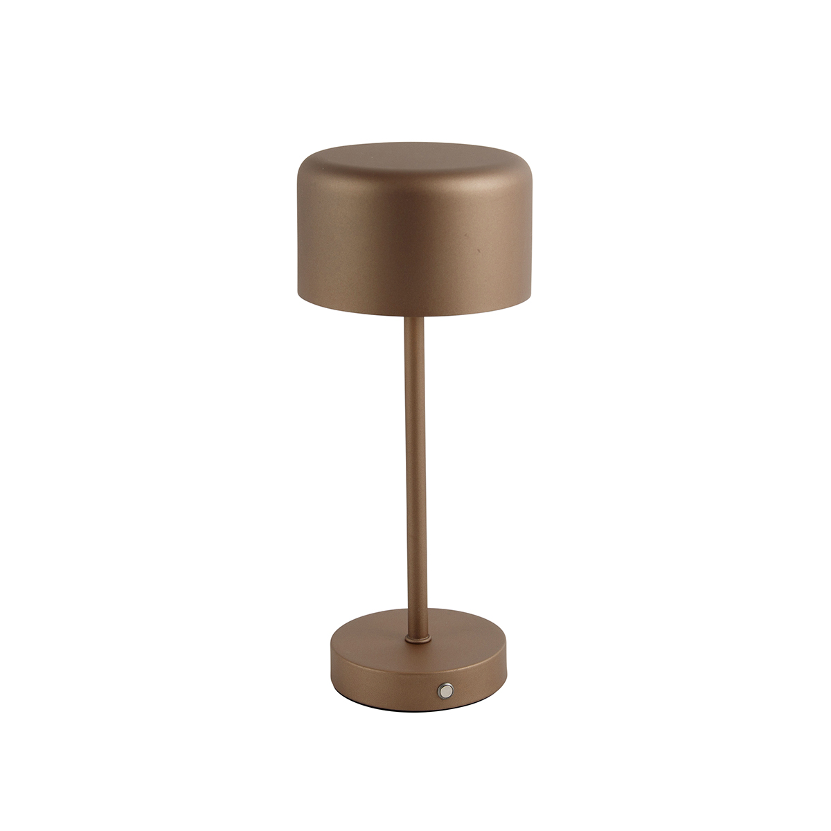 Modern asztali lámpa barna újratölthető - Poppie