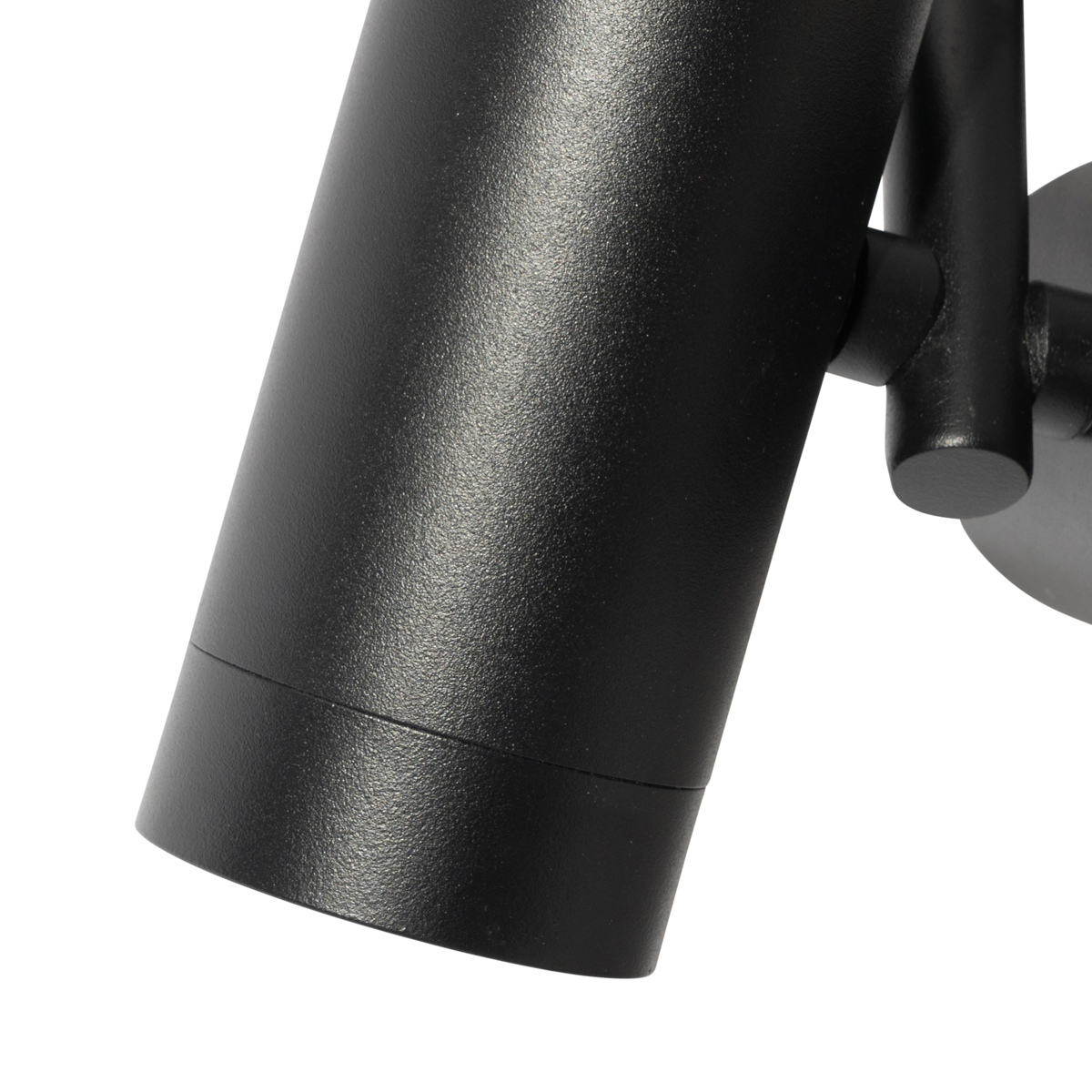 Modern Track Lighting System with 3 Spotlights Black 1-Phase - Iconic Scopio