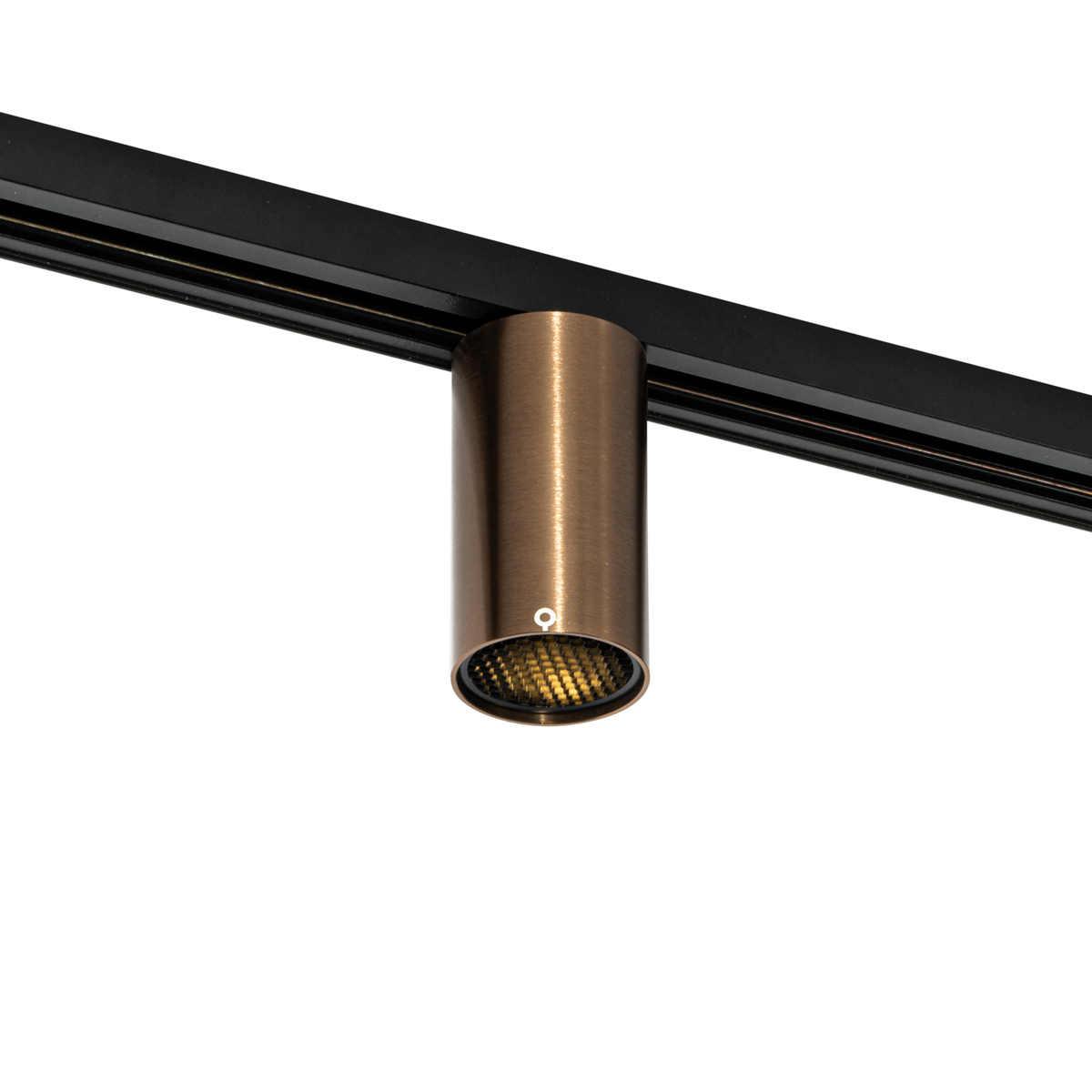 Moderný bodový reflektor tmavá bronz pre 1-fázový koľajnicový systém osvetlenia GU10 50mm - Iconic Ruby Honey Moderný bodový reflektor tmavá bronz pre 1-fázový koľajnicový systém osvetlenia GU10 50mm - Iconic Ruby Honey