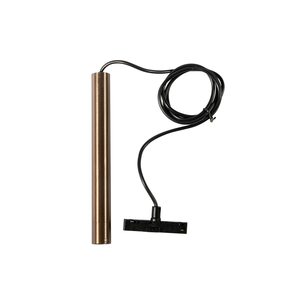 Lámpara colgante moderna de bronce oscuro para sistema de raíl monofásico - Slimline Keno