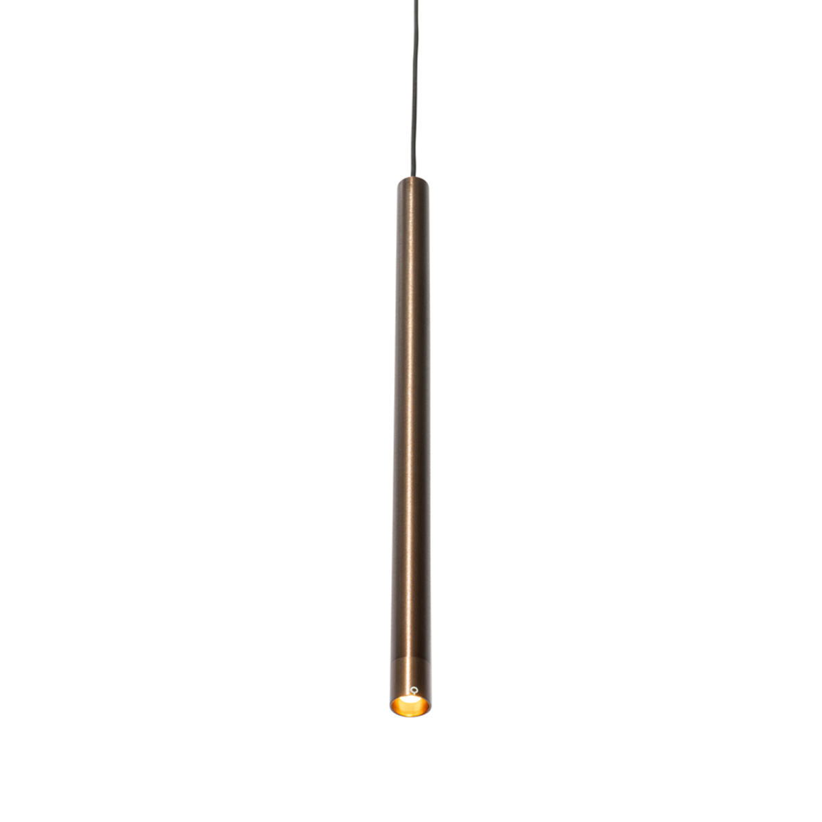 Modern sötét bronz függőlámpa 1 fázisú sínrendszerhez - Iconic Frini