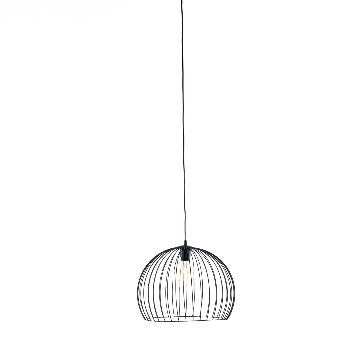 E-shop Moderne hanglamp zwart 40 cm - Koopa