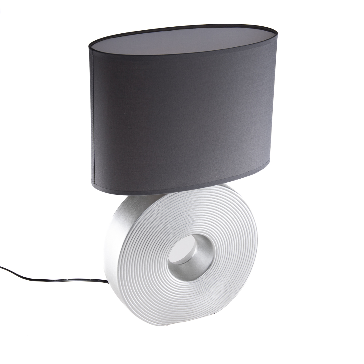 E-shop Klassieke tafellamp grijs met staal - Ollo
