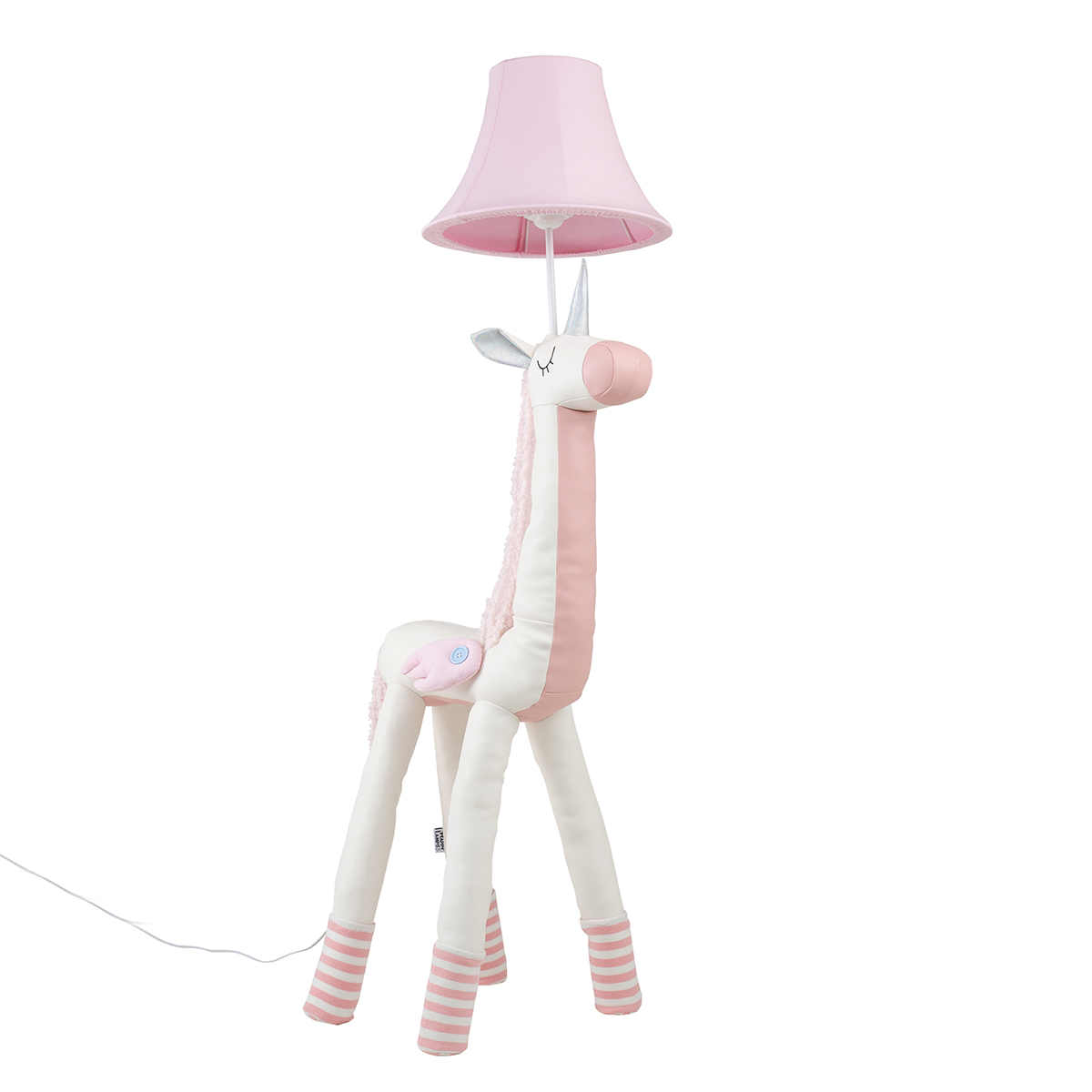 Detská stojacia lampa Unicorn Ružová - Bonita