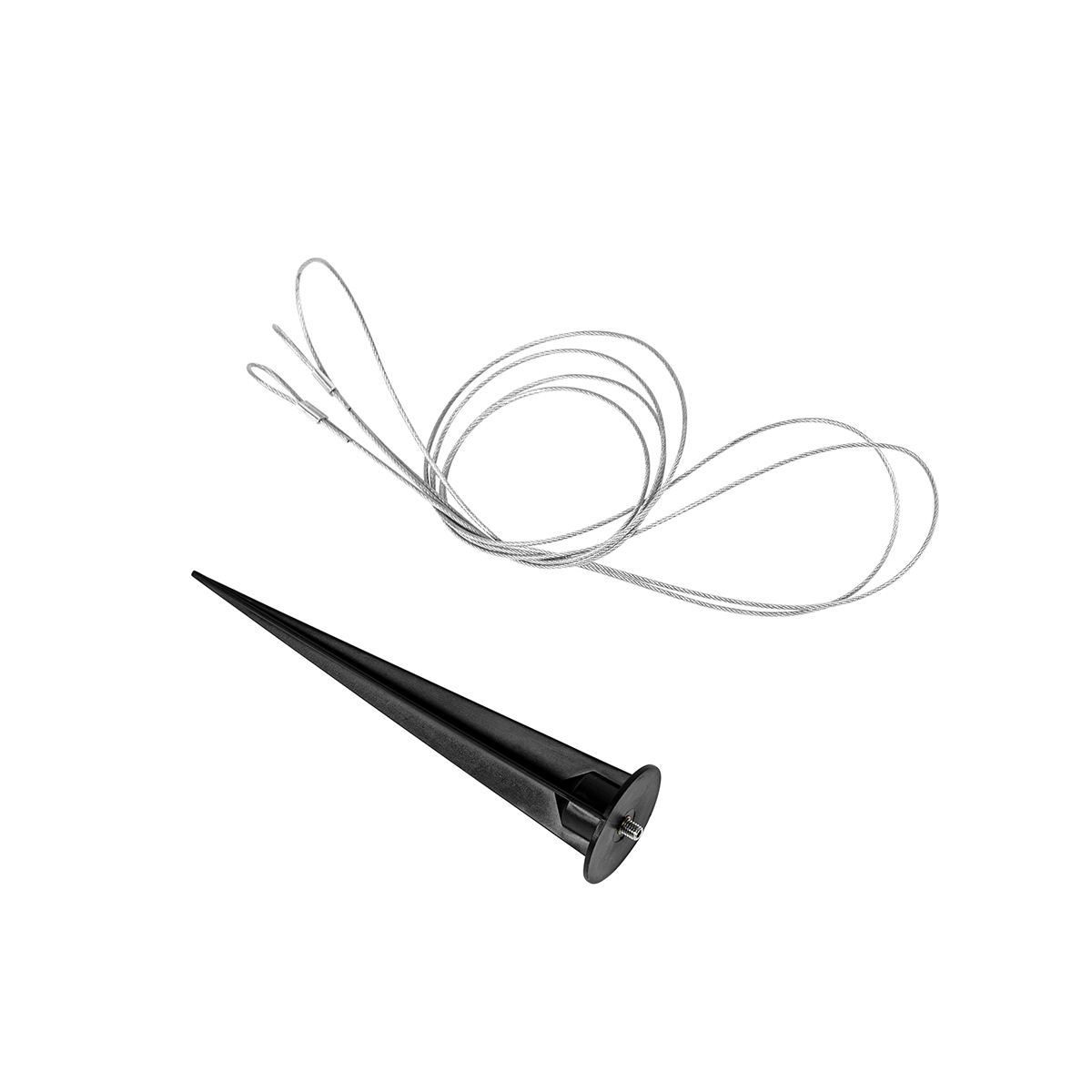 Lampe d'extérieur intelligente blanche 25 cm IP65 avec LED - Nura