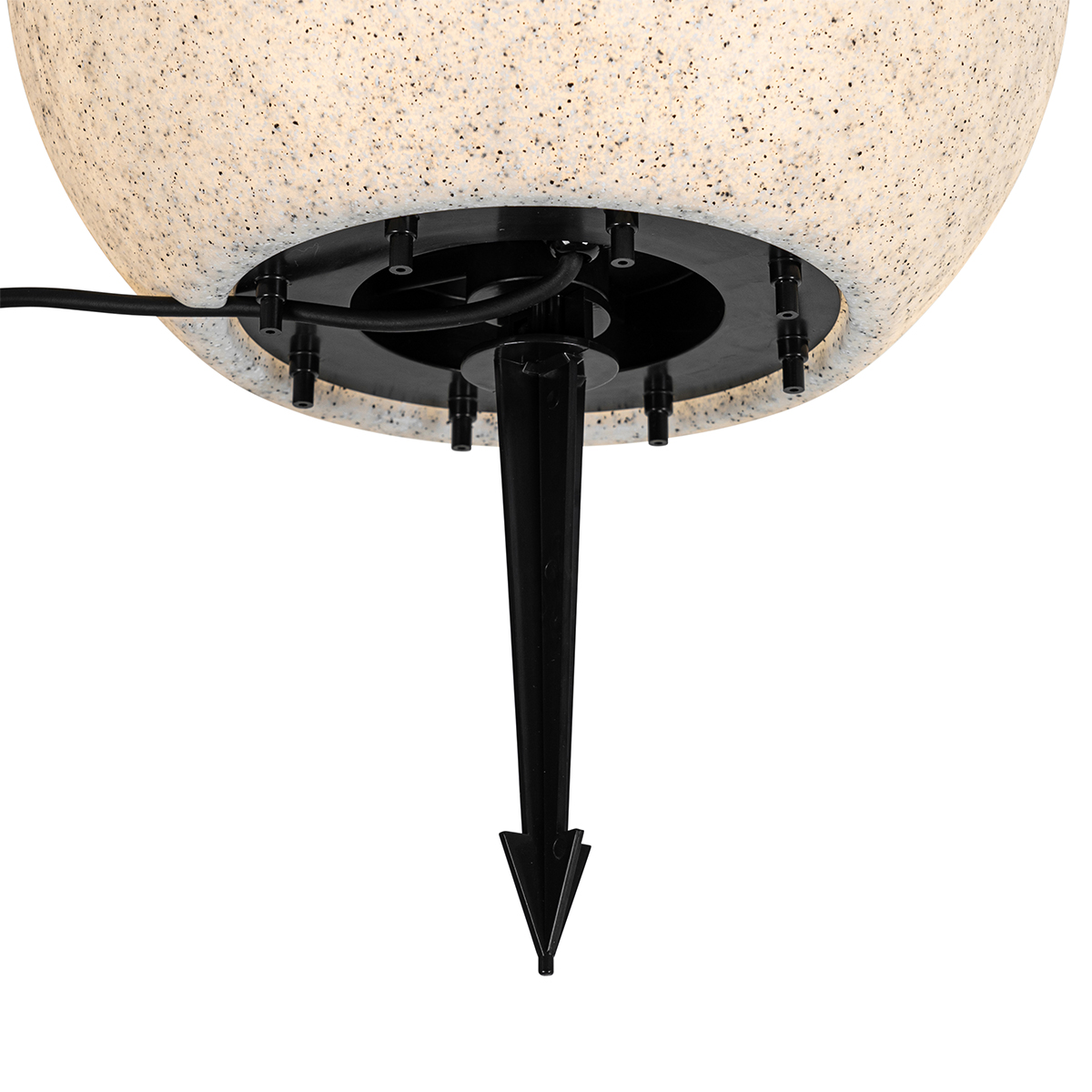 Smart Outdoor Lamp Grey 35 cm IP44 incl. Wifi A60 - Nura