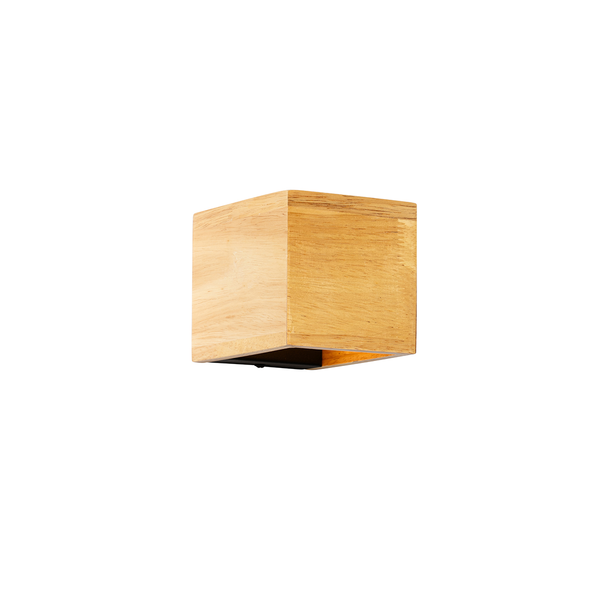 Smart wandlamp eiken hout 8 cm incl. LED – Transfer