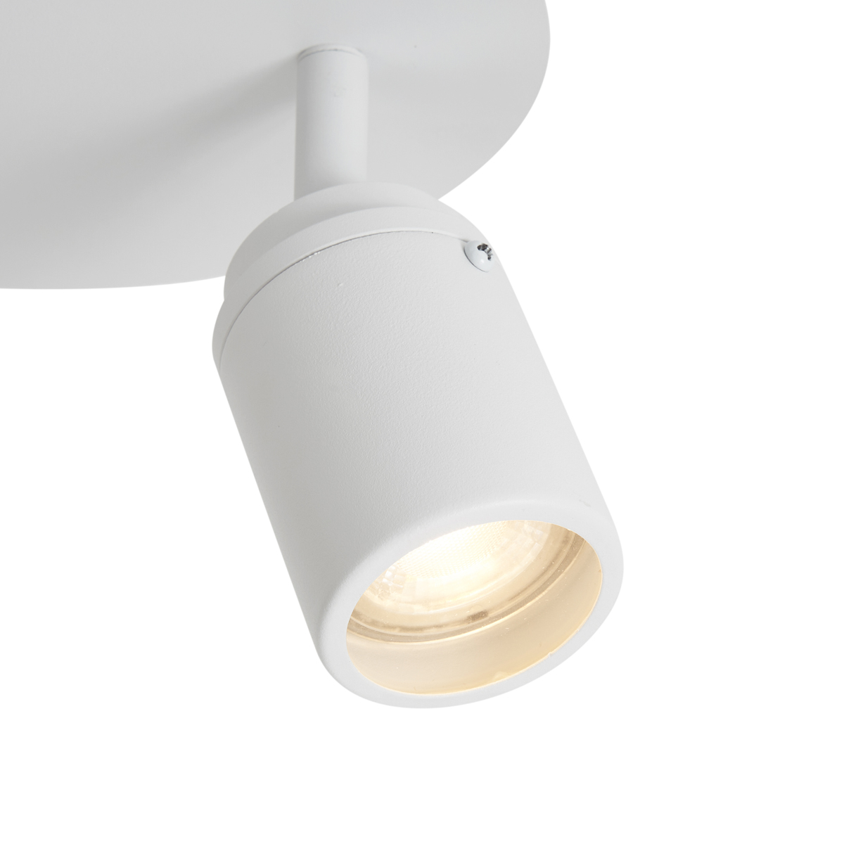 Foco moderno para baño blanco 2 luces IP44 - Ducha