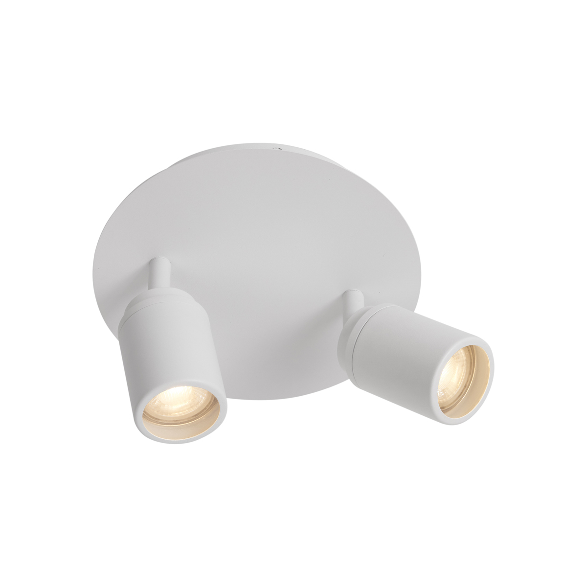 Foco moderno para baño blanco 2 luces IP44 - Ducha