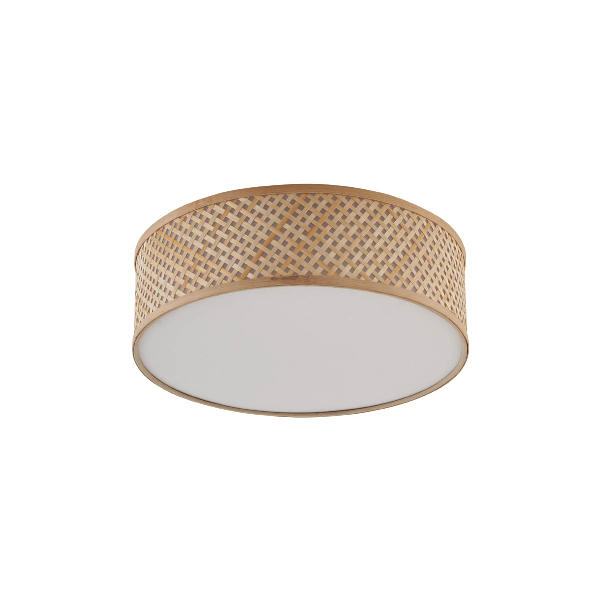 Lámpara de techo de bambú oriental natural 40 cm - Tremmo