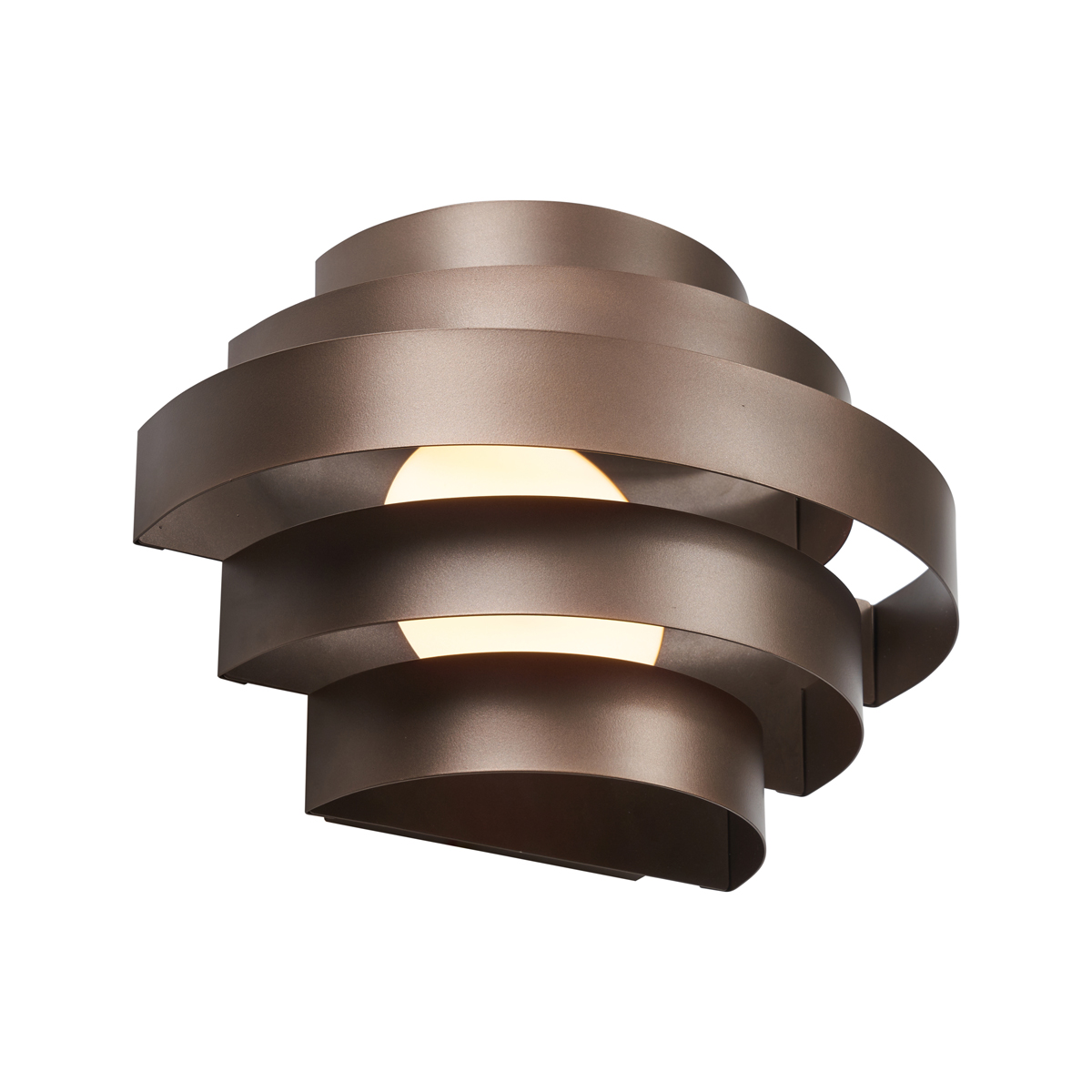 Moderne Wandleuchte Bronze inkl. LED 3-Stufen-Dimmbar - Lines