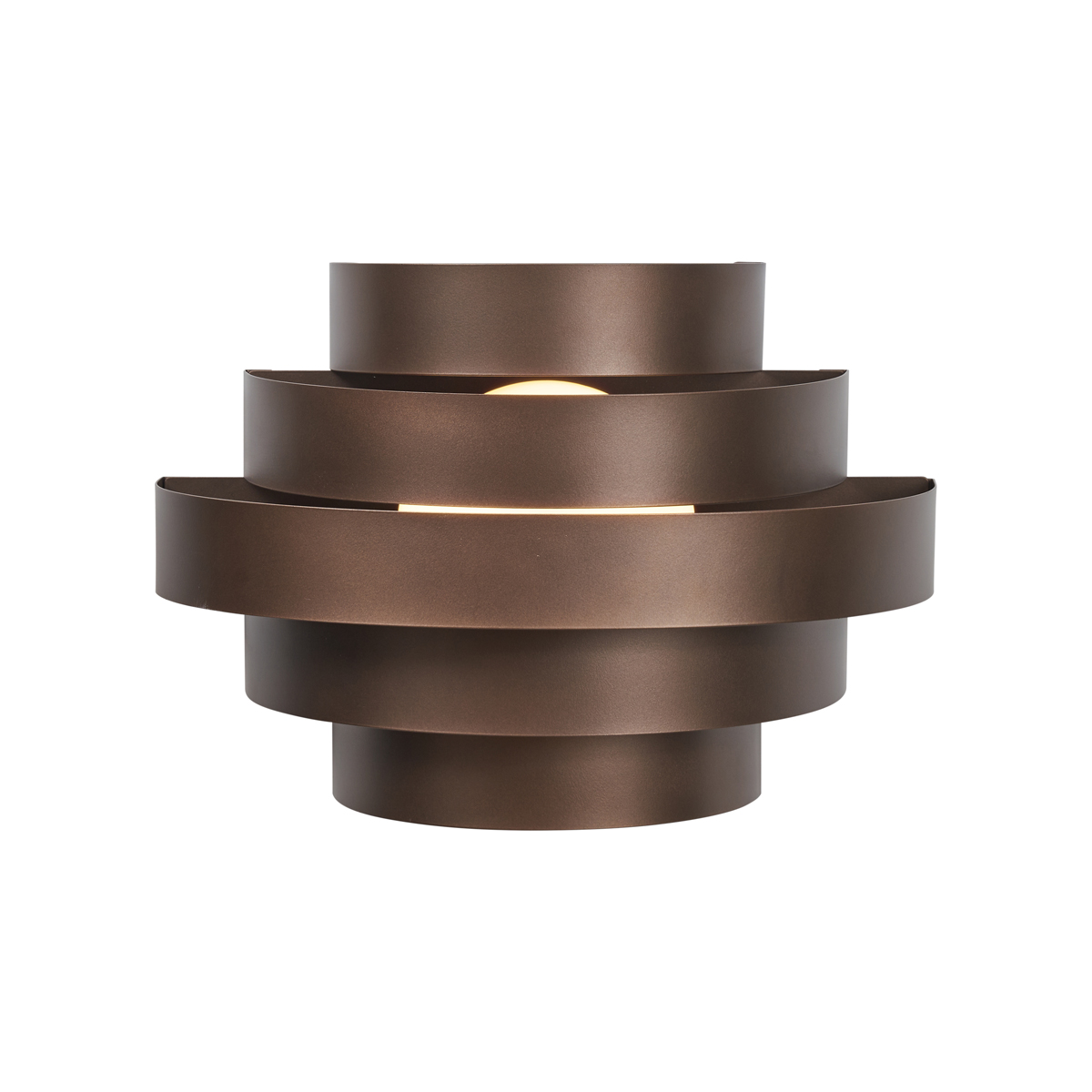 Moderne Wandleuchte Bronze inkl. LED 3-Stufen-Dimmbar - Lines
