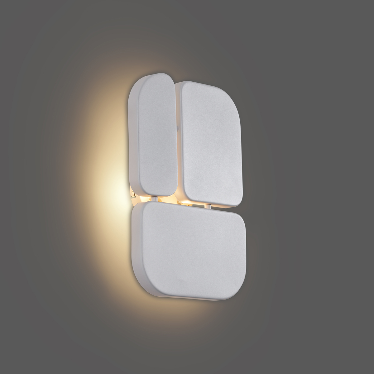 Lámpara de pared de diseño blanca 3 luces - Planes