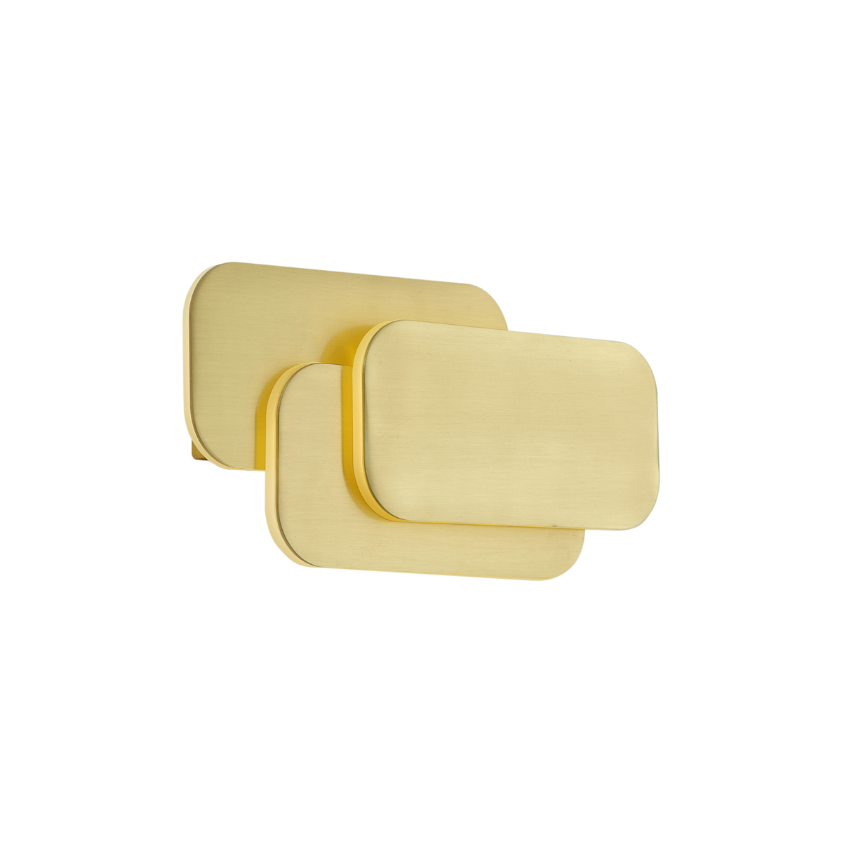 Modern fali lámpa sárgaréz LED-del, 3 fokozatban dimmelhető - Dias