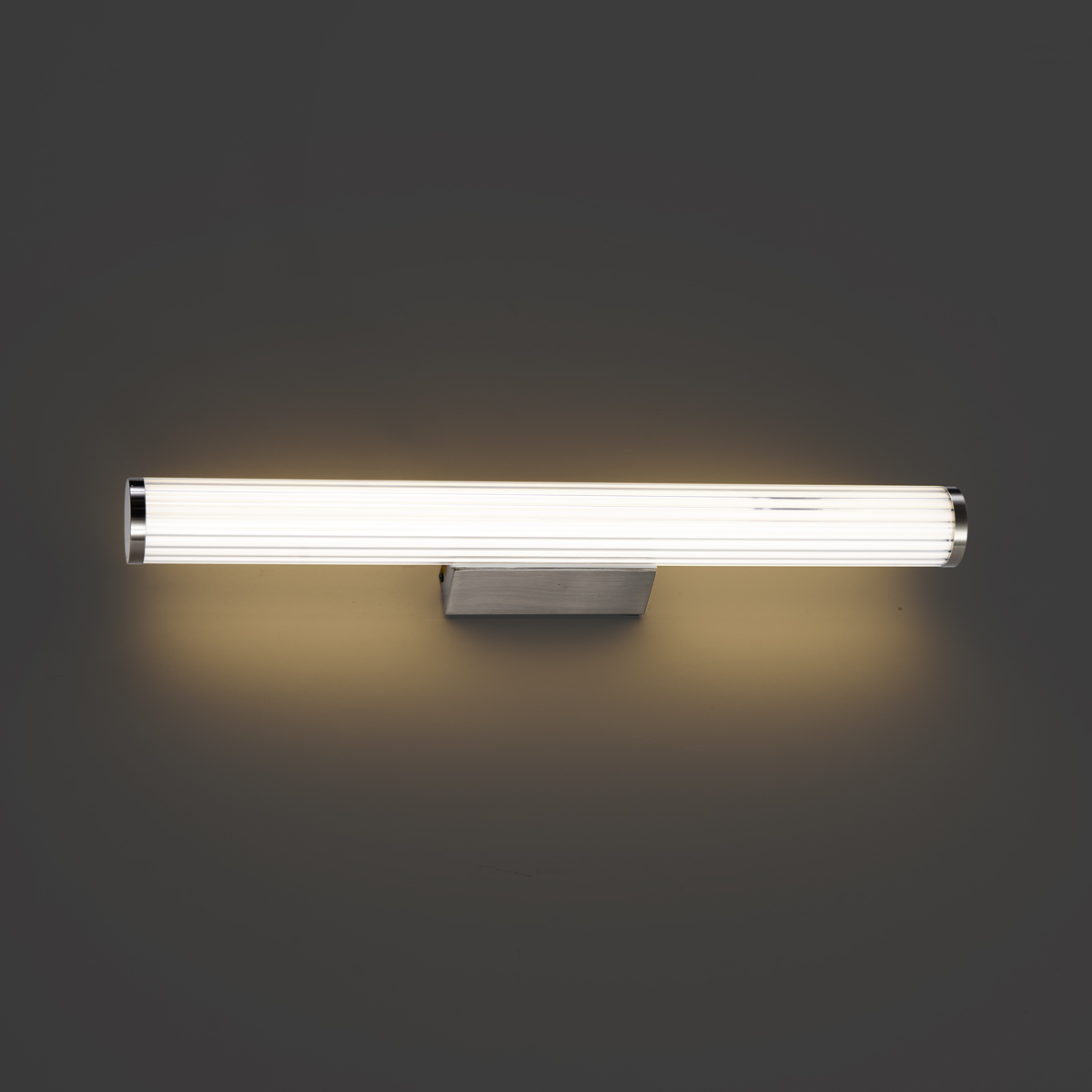 Lámpara de pared retro color bronce 60,4cm con LED IP44 - Coco