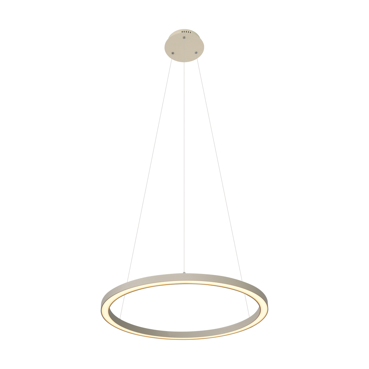 Lampada a Sospensione di Design Beige 60cm incl. LED Dimmerabile a 3 Livelli - Girello