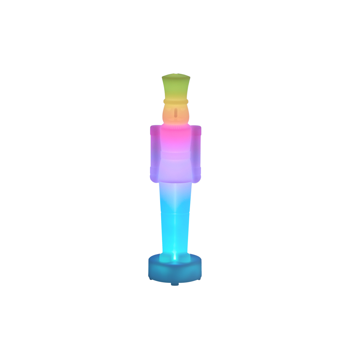 Stolná lampa biela vrátane LED stmievateľná a nabíjateľná RGBW-IC - Nutcracker