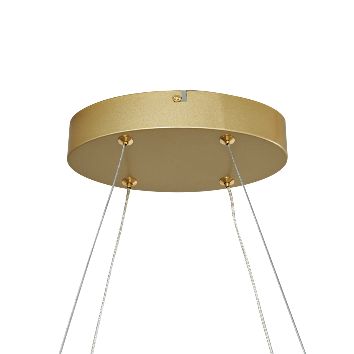 Design-Hängeleuchte Messing 120cm inkl. LED 3-Stufen-Dimmbar - Ovallo