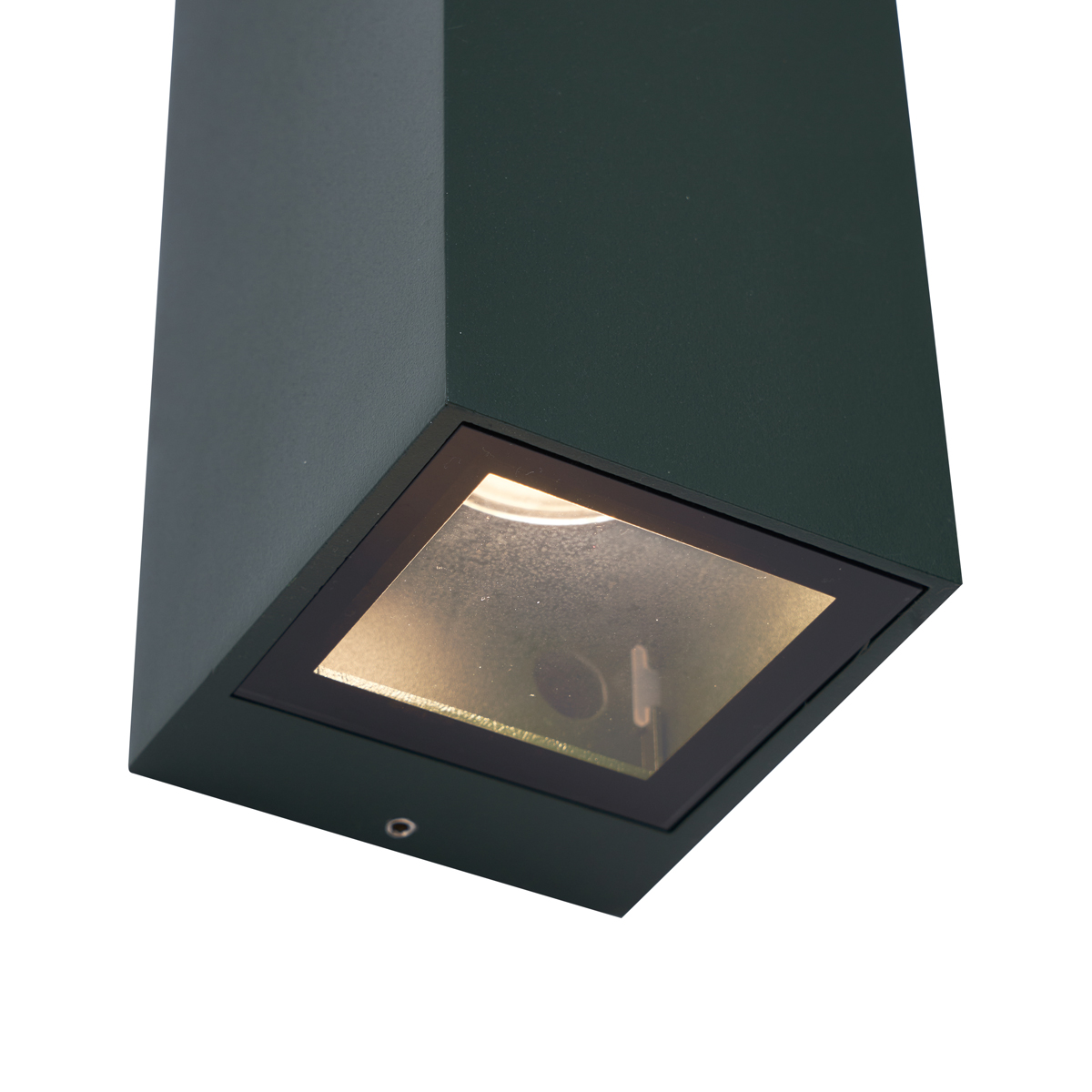 Applique murale moderne vert foncé 2 lumières GU10 70mm IP54 - Baleno