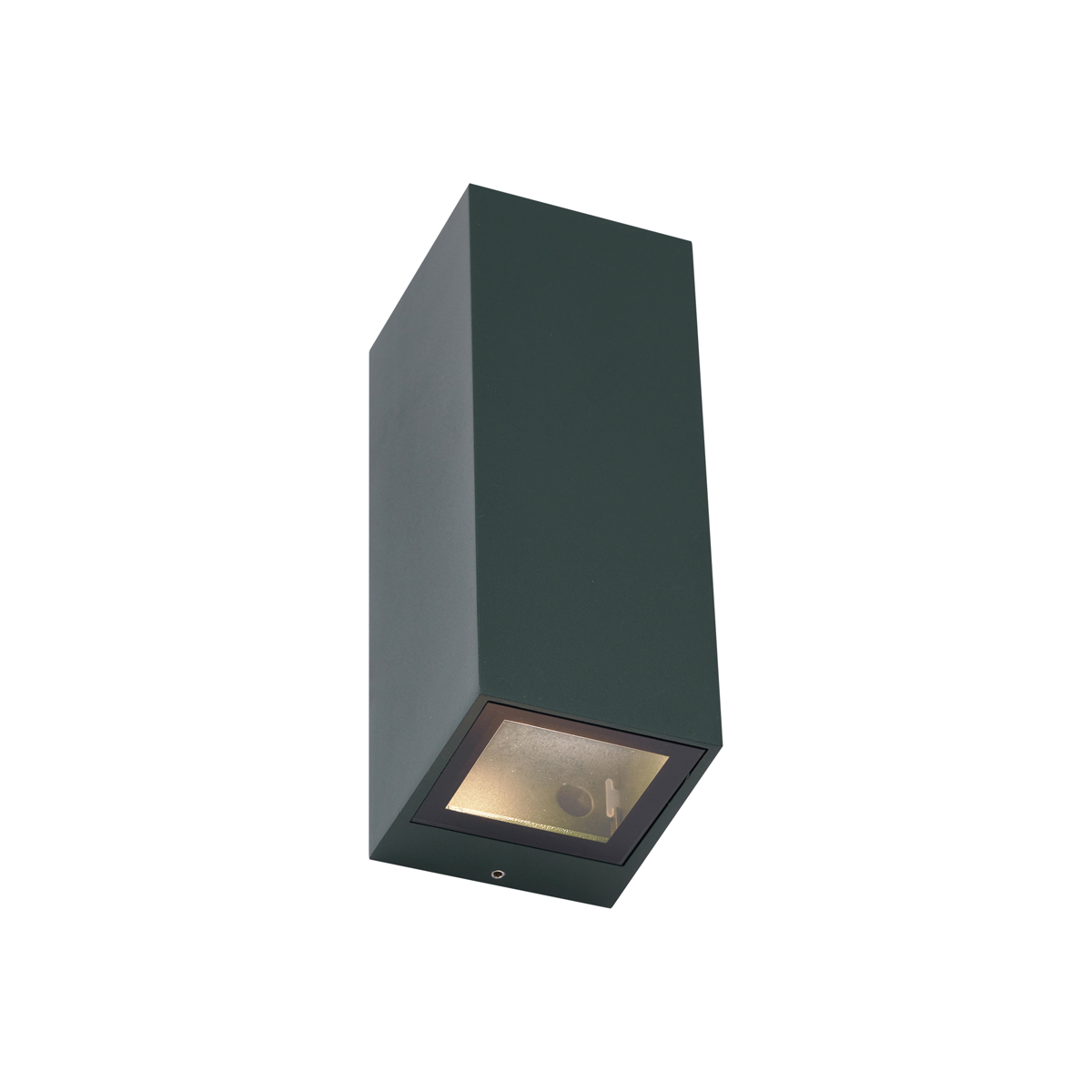 Applique murale moderne vert foncé 2 lumières GU10 70mm IP54 - Baleno