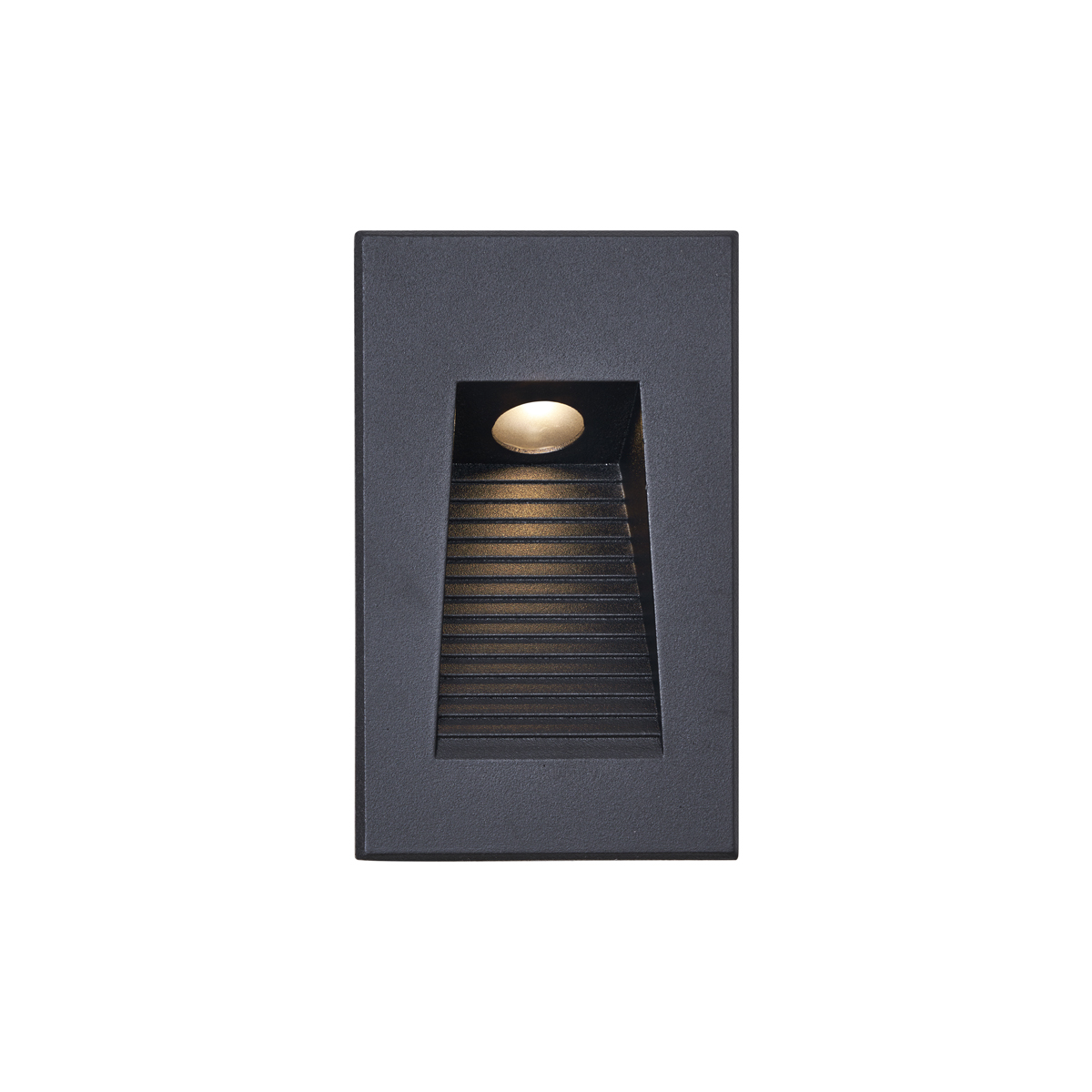 Lampada da Parete da Incasso Moderna Nera 7cm incl. LED IP65 - Trem