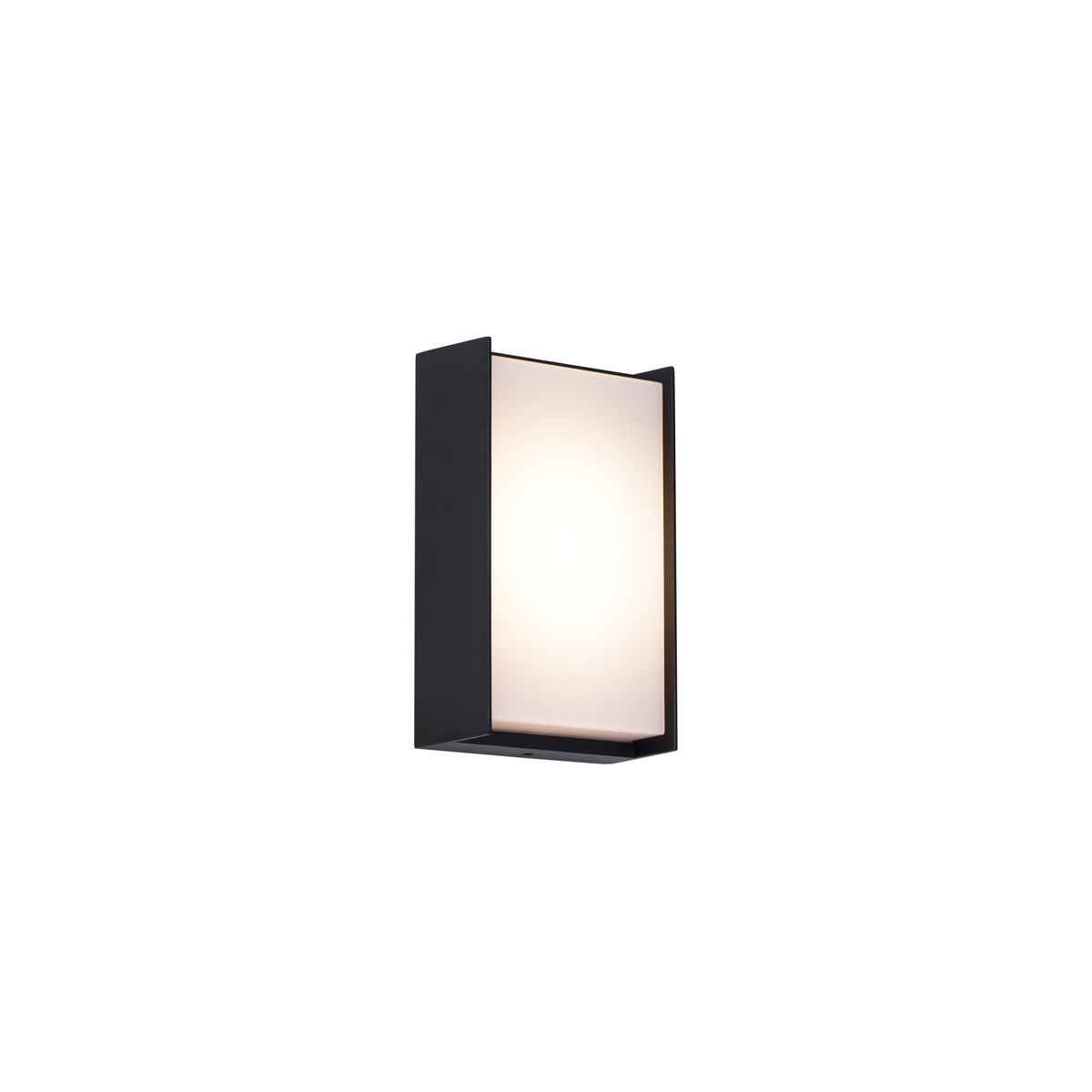 Modern fekete kültéri fali lámpa LED-del IP65 - Packet