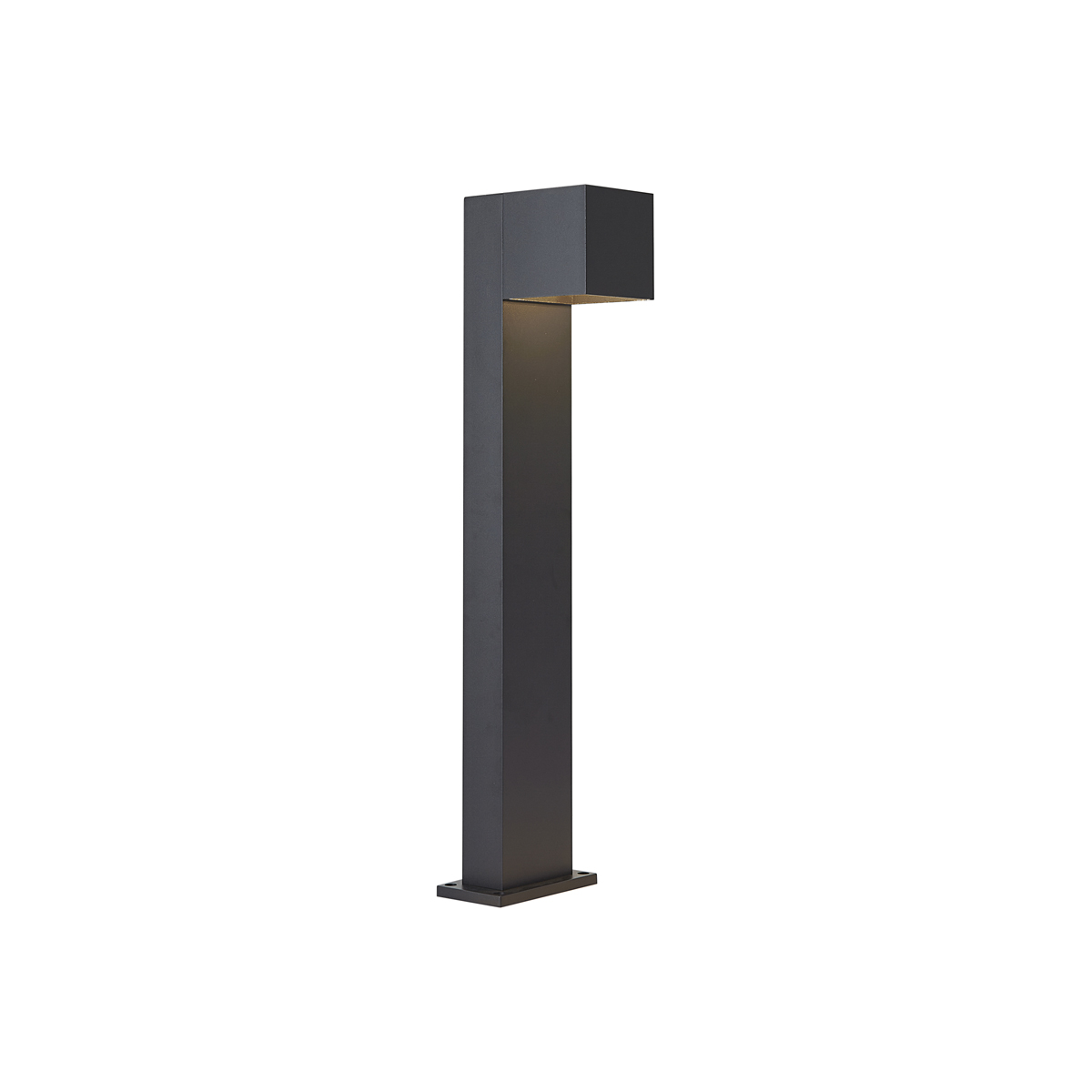 Venkovní lampa černá 65 cm vč. LED IP64 s tlumeným světlem a solárním napájením - Charlene – QAZQA