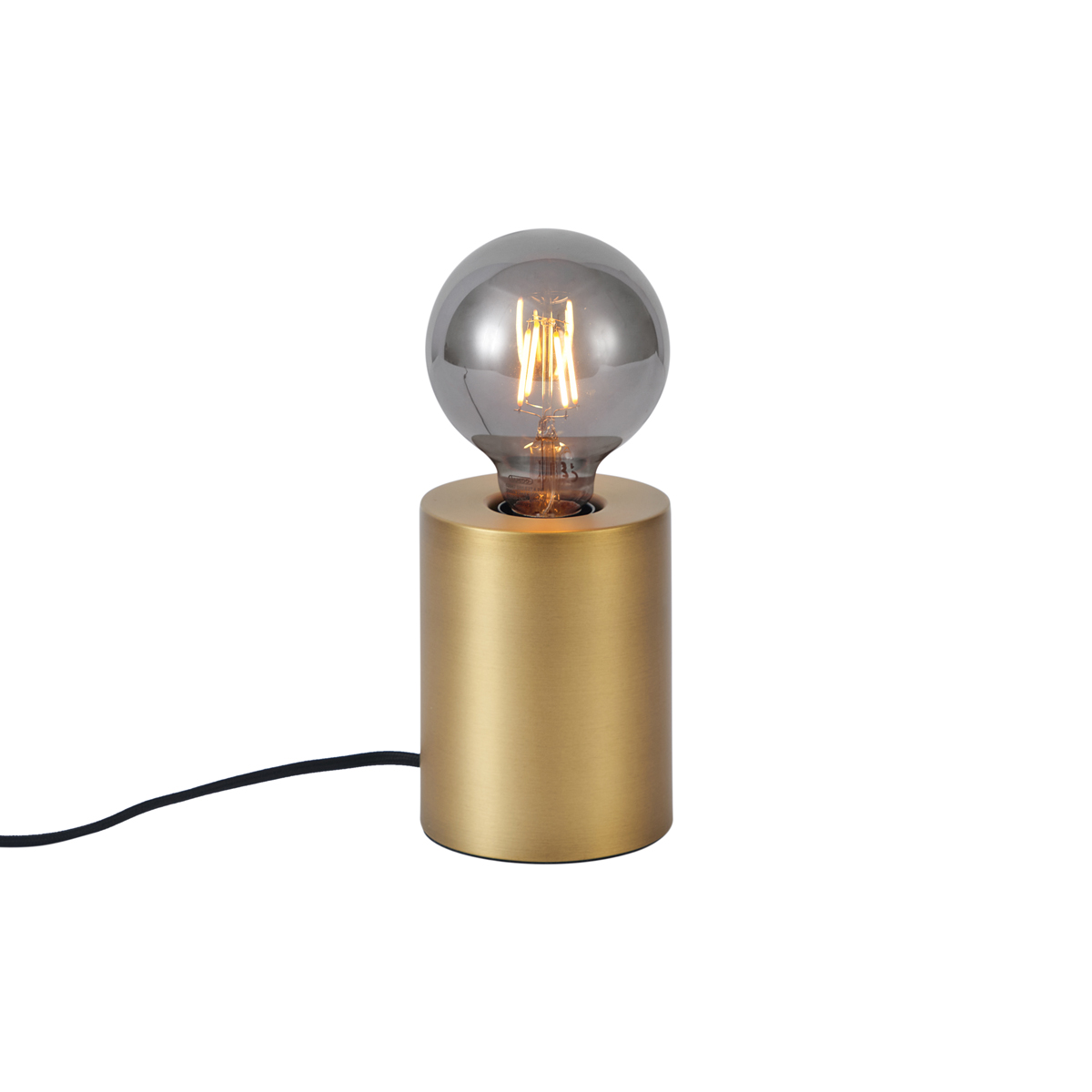 Modern asztali lámpa sárgaréz 13 cm - Cylinder