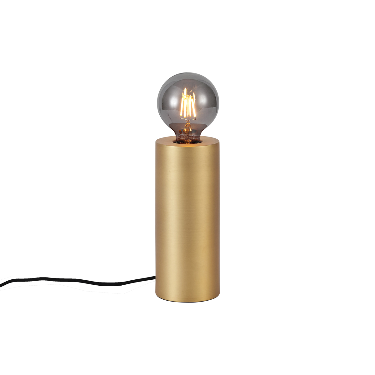 Modern asztali lámpa sárgaréz 24 cm - Cylinder